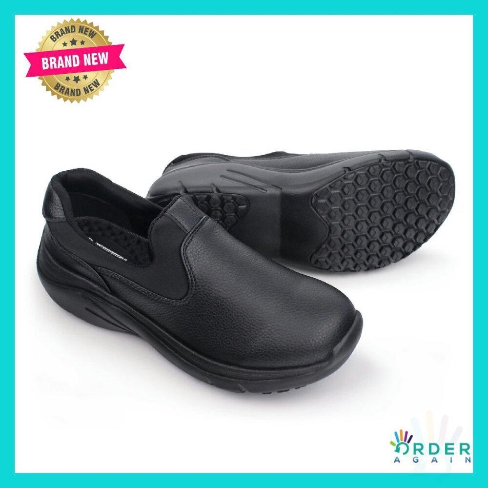 Slip On Nursing Shoes Lightweight Slip Resistant Work Sneakers Comfortable